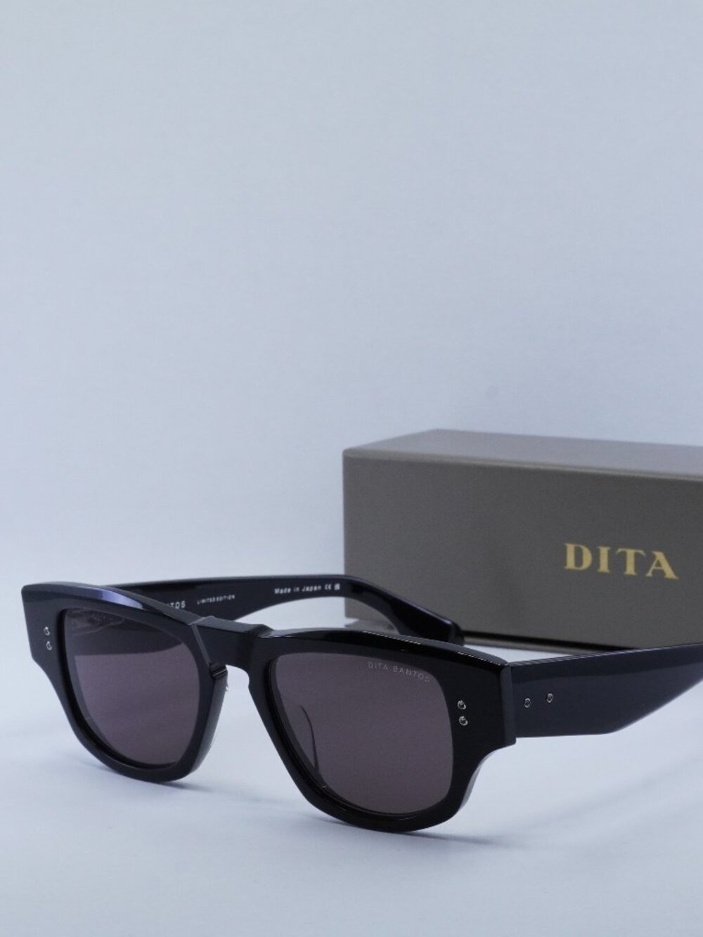 Dita BANTOS DTS-723-A-01 Square Sunglasses - Black / Grey